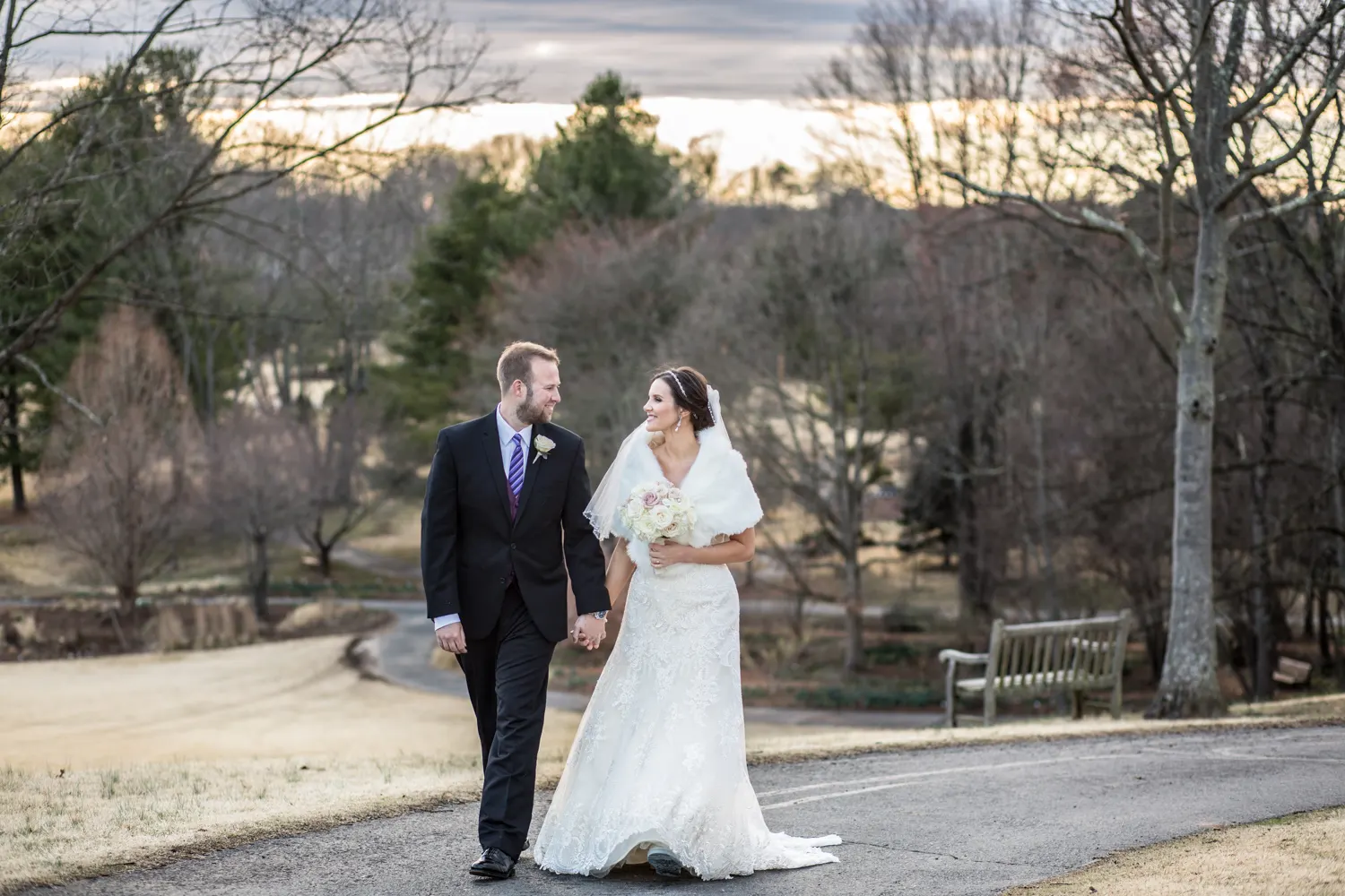 Meadowlark Botanical Garden wedding by Amy Wu Photography