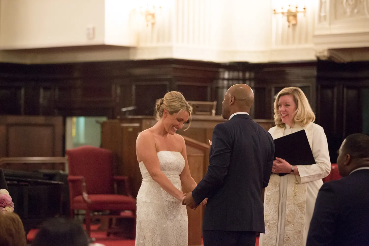 Mount Vernon Place United Methodist Church wedding photo