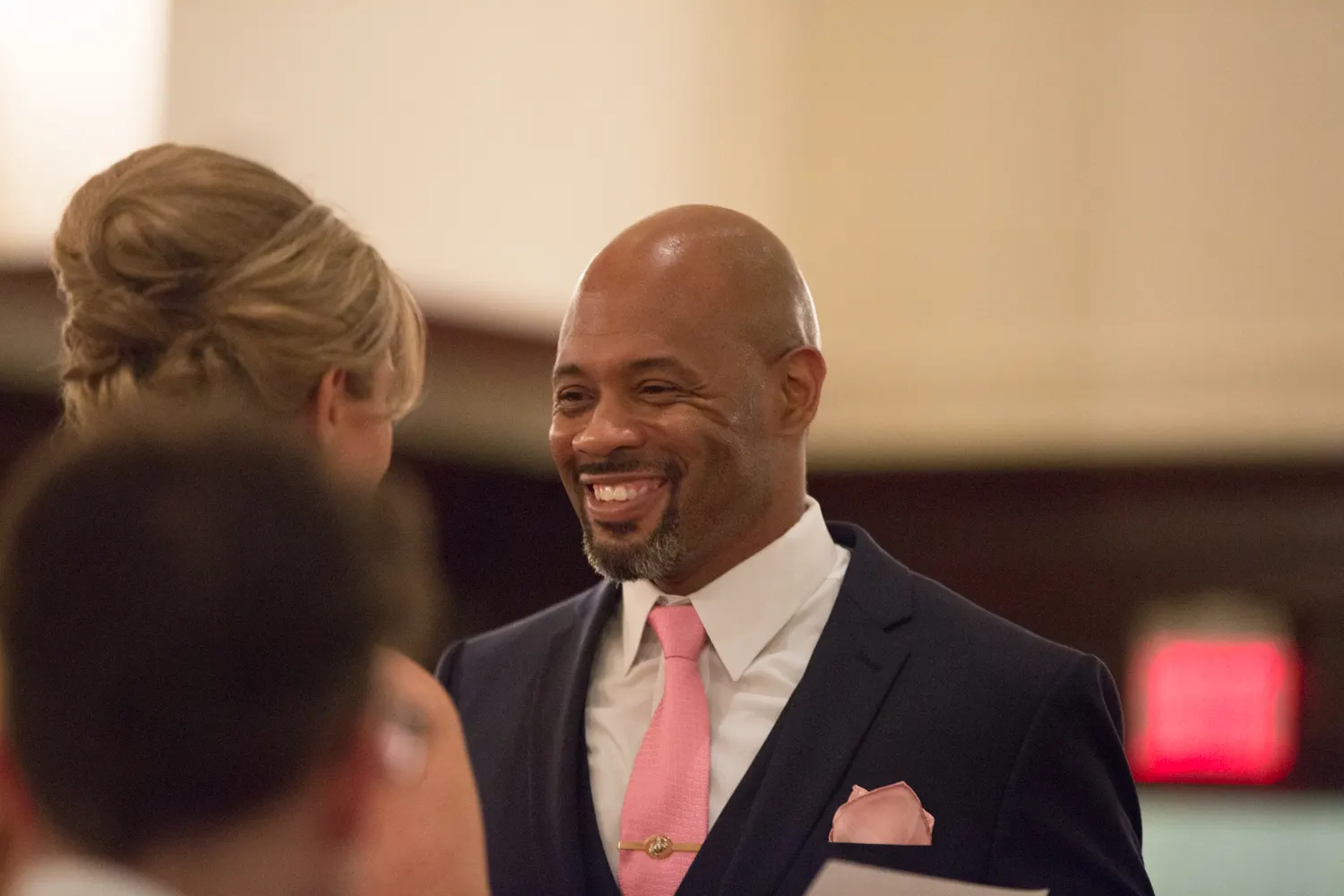 Mount Vernon Place United Methodist Church wedding photo